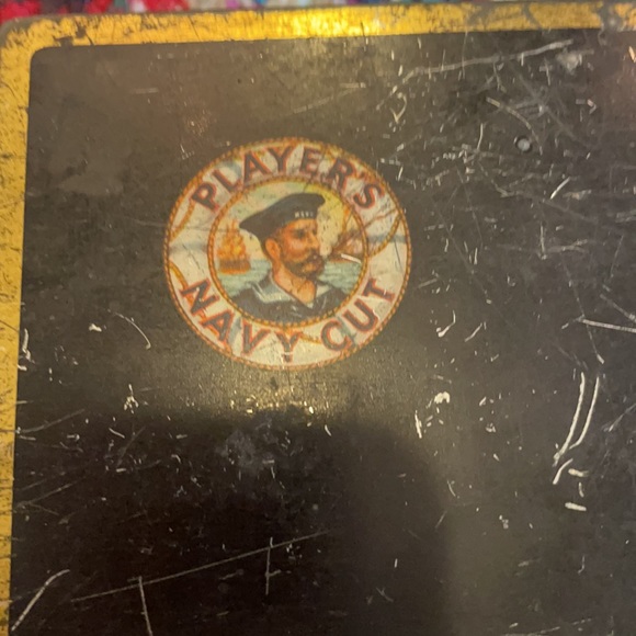 Antique Players Navy cut Tin  cigarettes med 50 - Picture 7 of 7